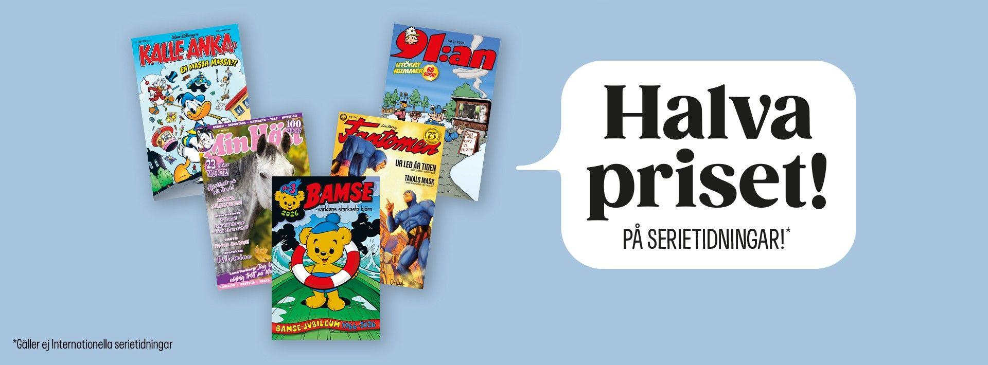 Serietidningensdag 2-8 mars