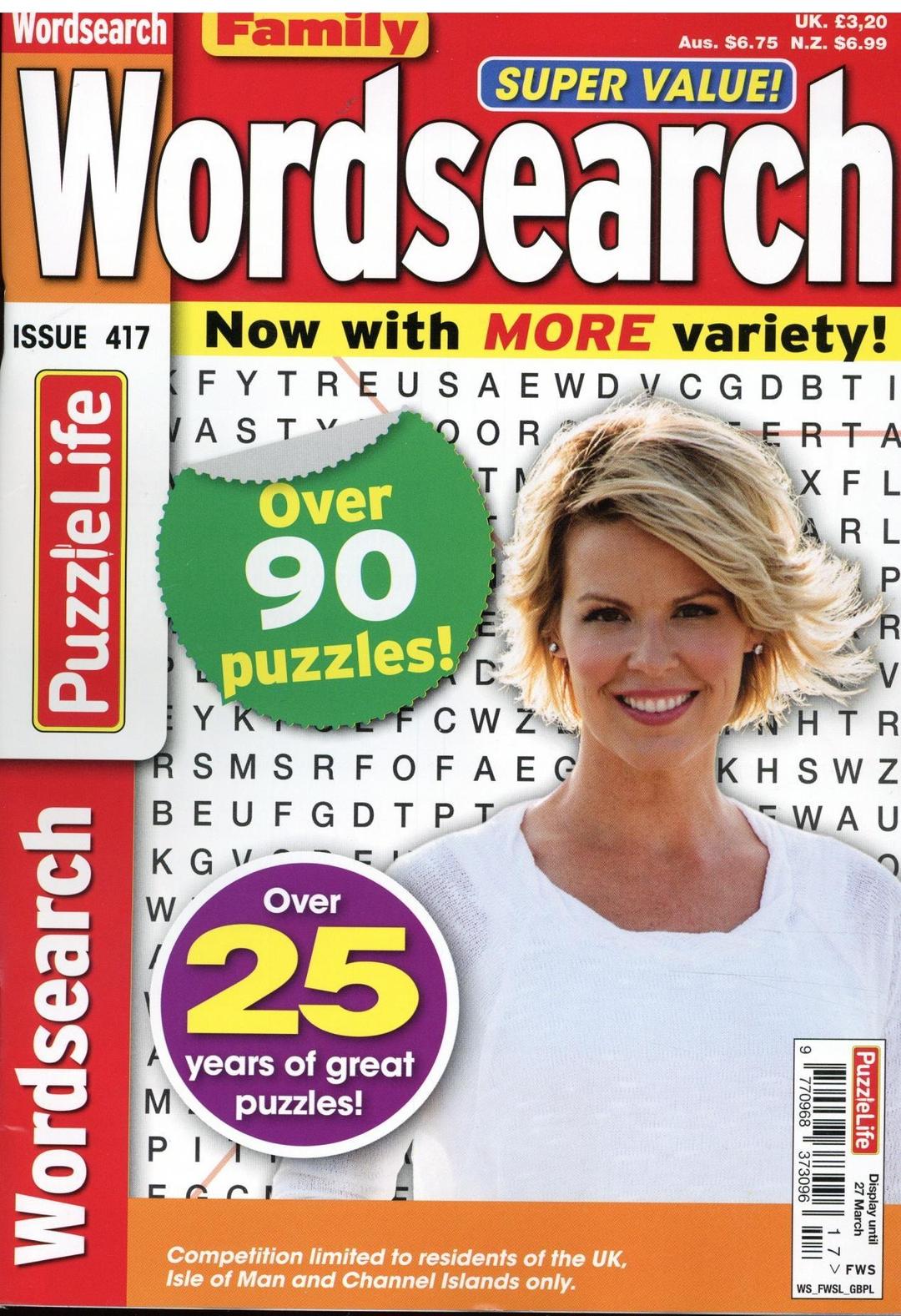 Family Wordsearch